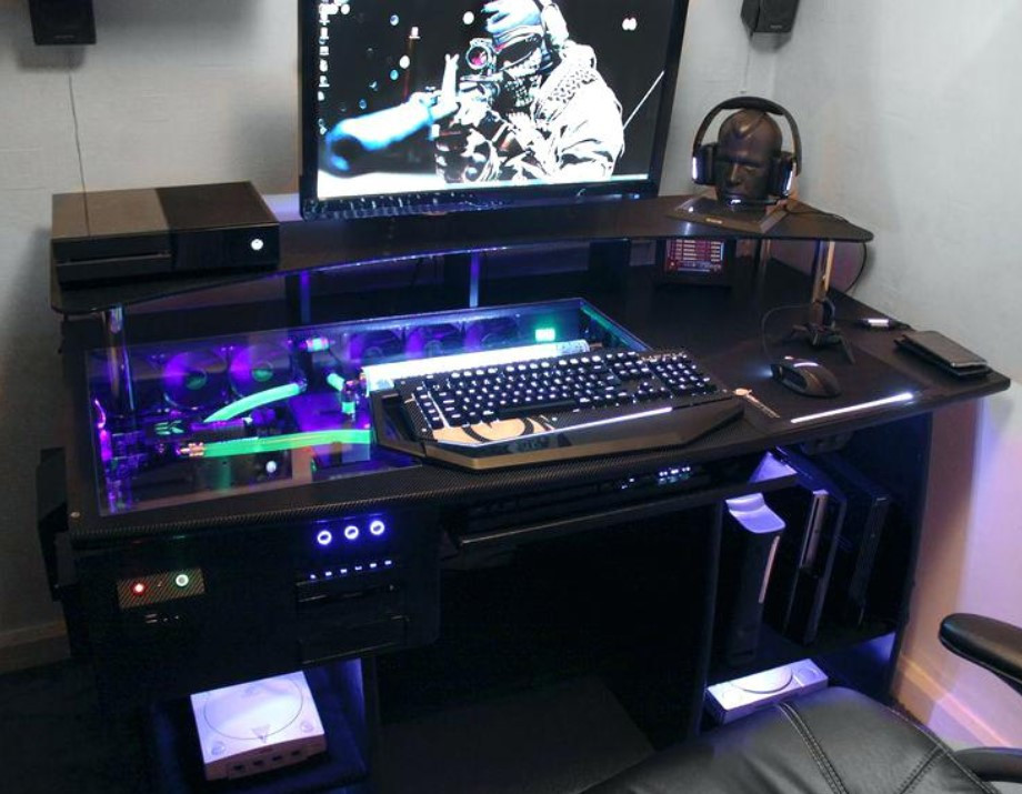 Best ideas about DIY Gamer Desk
. Save or Pin 21 Ultimate List of DIY puter Desk Ideas with Plans Now.