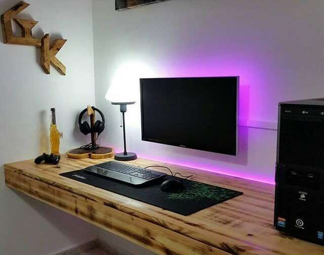 Best ideas about DIY Gamer Desk
. Save or Pin 21 Ultimate List of DIY puter Desk Ideas with Plans Now.