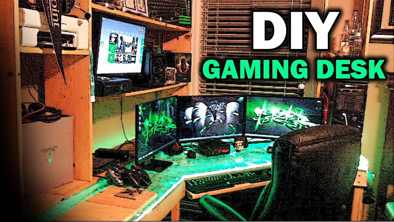 Best ideas about DIY Gamer Desk
. Save or Pin Ultimate DIY Gaming Desk Now.