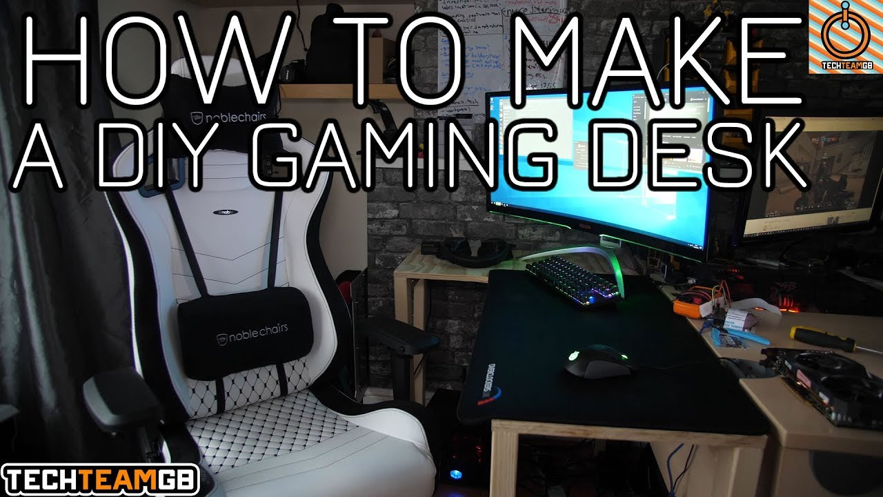 Best ideas about DIY Gamer Desk
. Save or Pin DIY Gaming Desk How to Now.