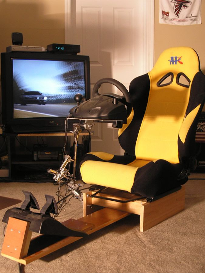 Best ideas about DIY Gaming Chair
. Save or Pin Racing Simulation Home Gaming Chair Now.