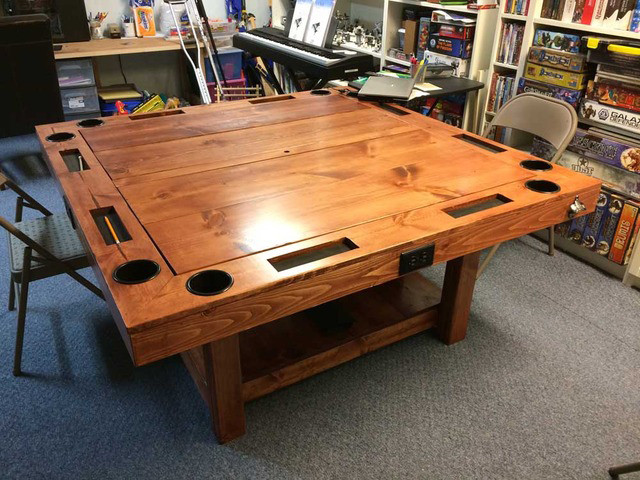 Best ideas about DIY Gaming Table
. Save or Pin DIY Tabletop Gaming Table World Building Technabob Now.