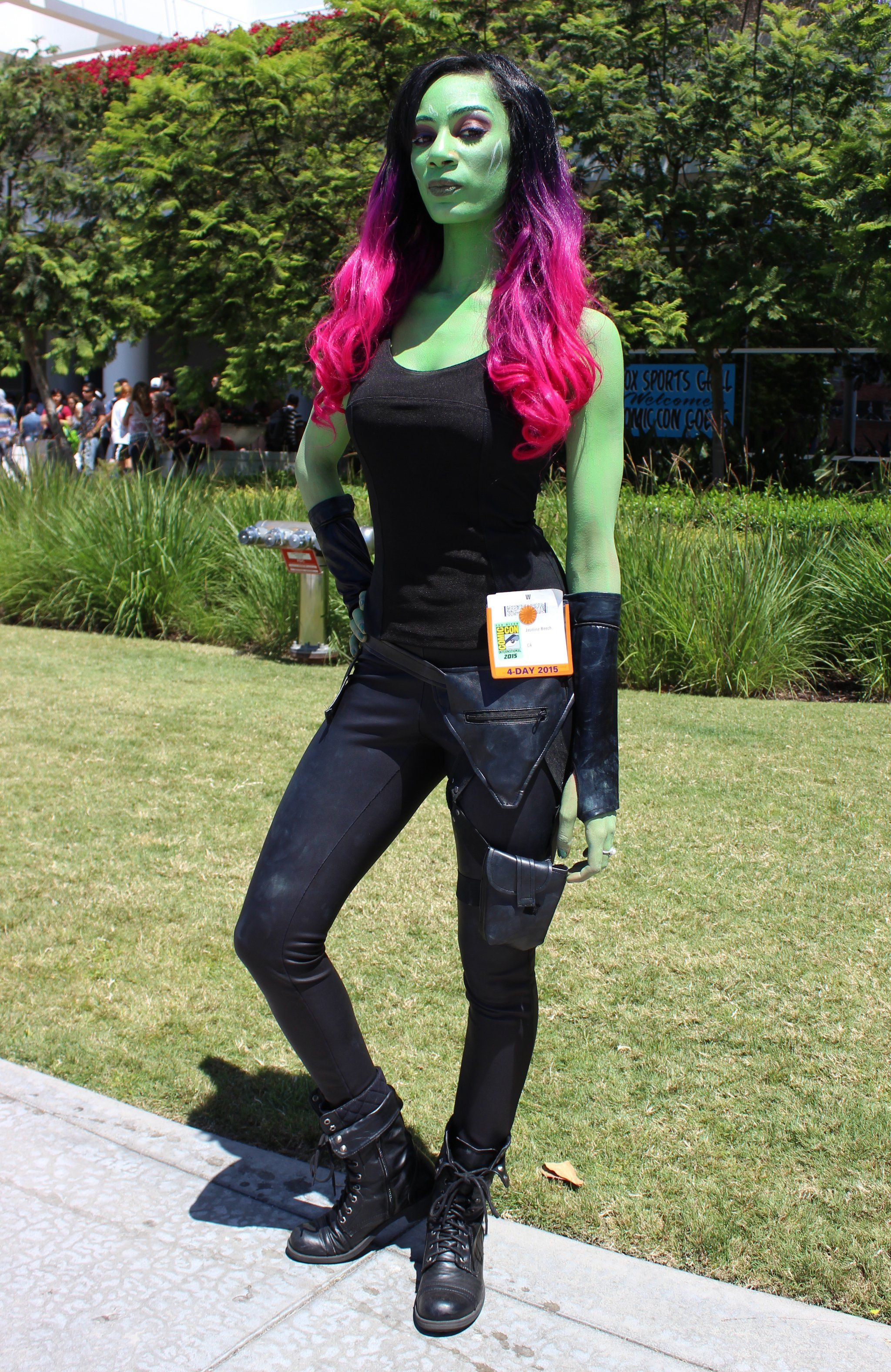 Best ideas about DIY Gamora Costume
. Save or Pin Gamora Halloween Day of the Dead Now.