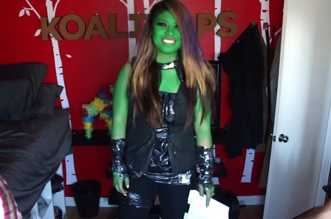 Best ideas about DIY Gamora Costume
. Save or Pin Go Green This Halloween with These DIY Gamora Makeup Looks Now.