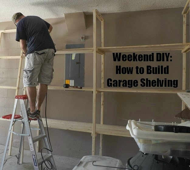 Best ideas about DIY Garage Build
. Save or Pin DIY How to Build Garage Shelving Now.