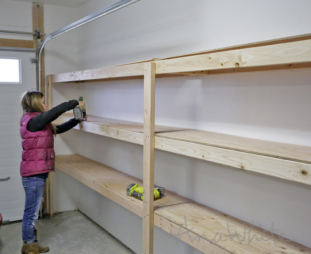 Best ideas about DIY Garage Build
. Save or Pin Easy and Fast DIY Garage or Basement Shelving for Tote Storage Now.