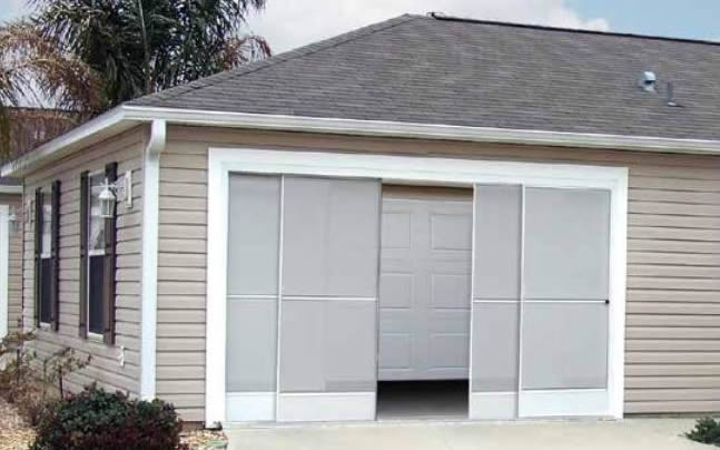 Best ideas about DIY Garage Door Screen
. Save or Pin Sliding Garage Door Screens from Killian s of Palm Coast FL Now.