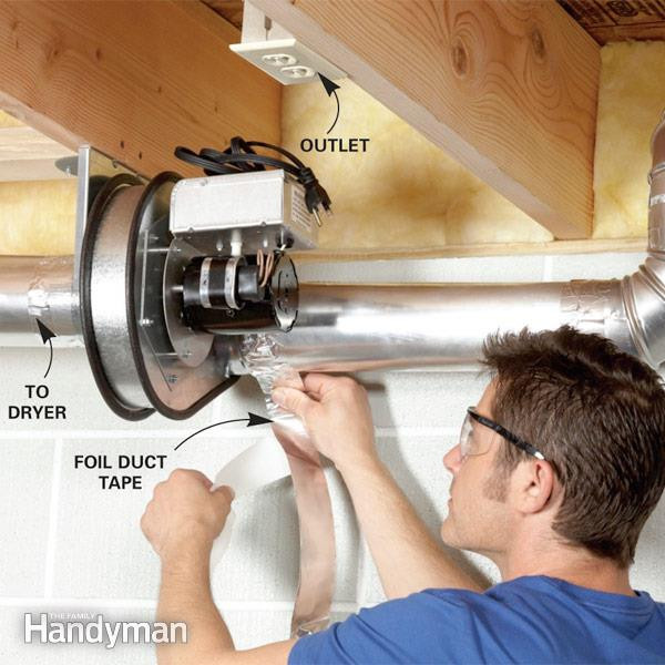 Best ideas about DIY Garage Exhaust Hose
. Save or Pin Dry Clothes Faster with a Dryer Duct Booster Now.