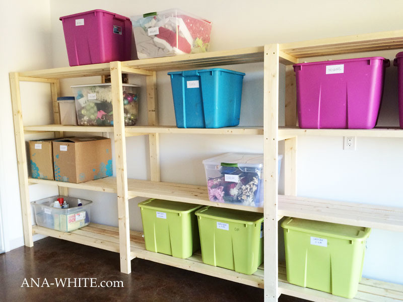 Best ideas about DIY Garage Shelves Plans
. Save or Pin Ana White Now.