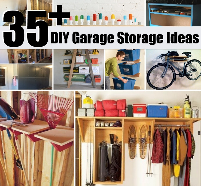 Best ideas about DIY Garage Storage Ideas
. Save or Pin 35 Awesome DIY Garage Storage Ideas For Those A Tight Now.