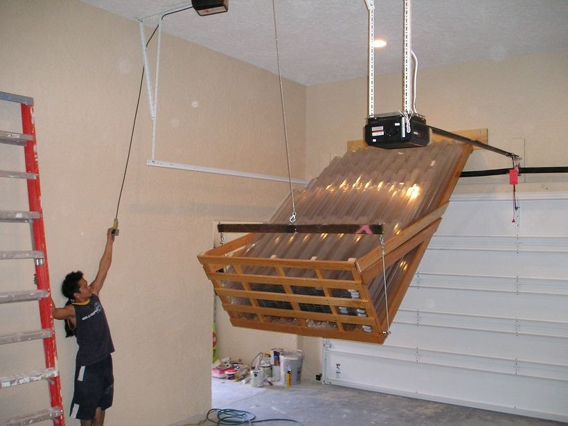 Best ideas about Diy Garage Storage Lift
. Save or Pin Very Useful Attic Hoist At Home — Quickinfoway Interior Ideas Now.