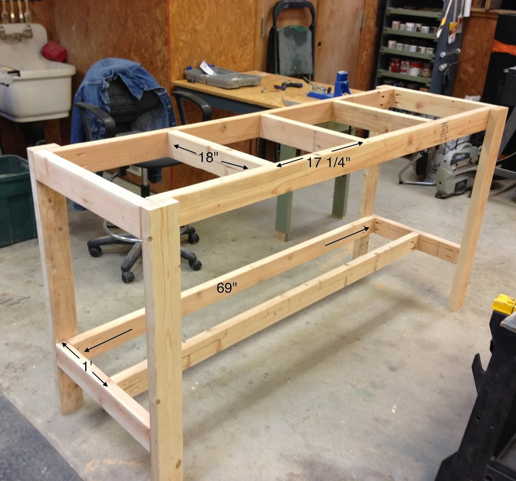 Best ideas about DIY Garage Work Bench
. Save or Pin DIY Workbench Wilker Do s Now.