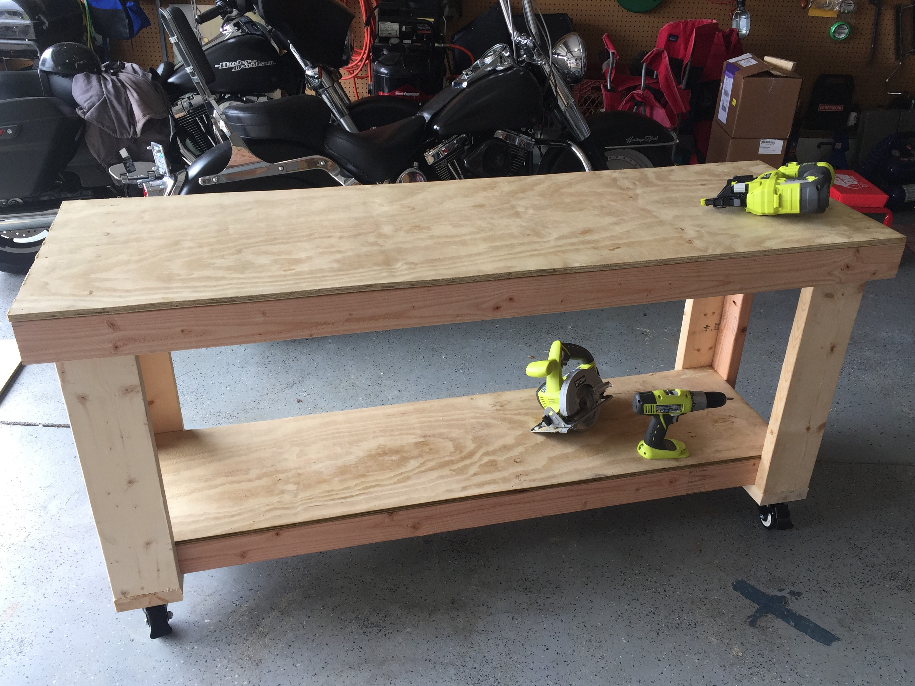 Best ideas about DIY Garage Work Bench
. Save or Pin DIY Garage Workbench – vHersey – VCDX Two to the Seventh Now.