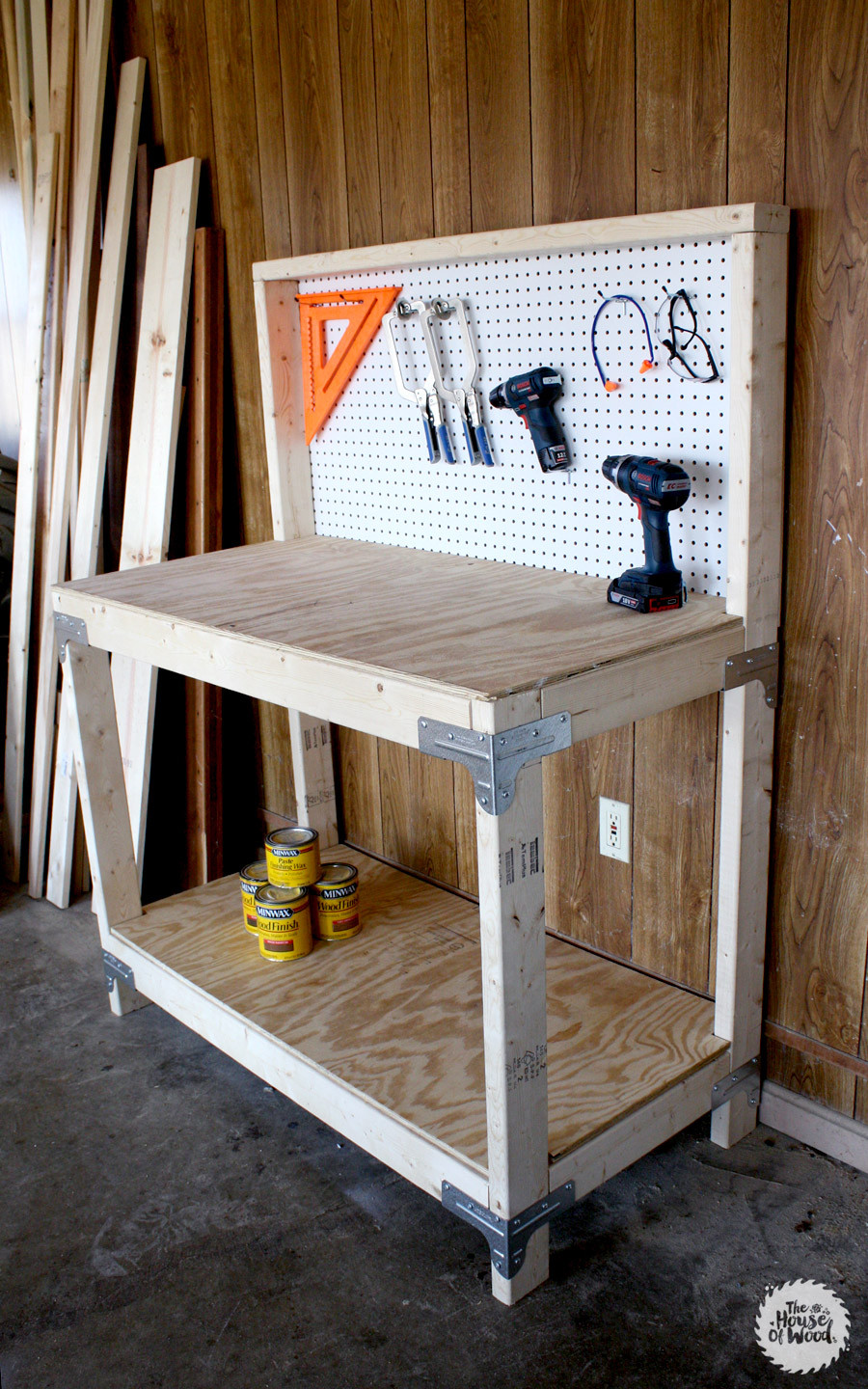 Best ideas about DIY Garage Workbenches
. Save or Pin DIY Workbench with Simpson Strong Tie Workbench Kit Now.