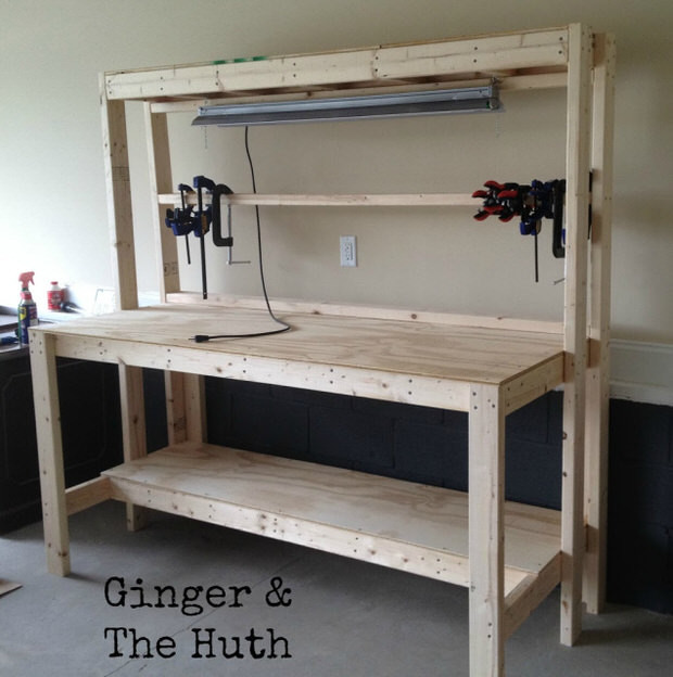 Best ideas about DIY Garage Workbenches
. Save or Pin DIY Workbench Plans & Tutorials Now.