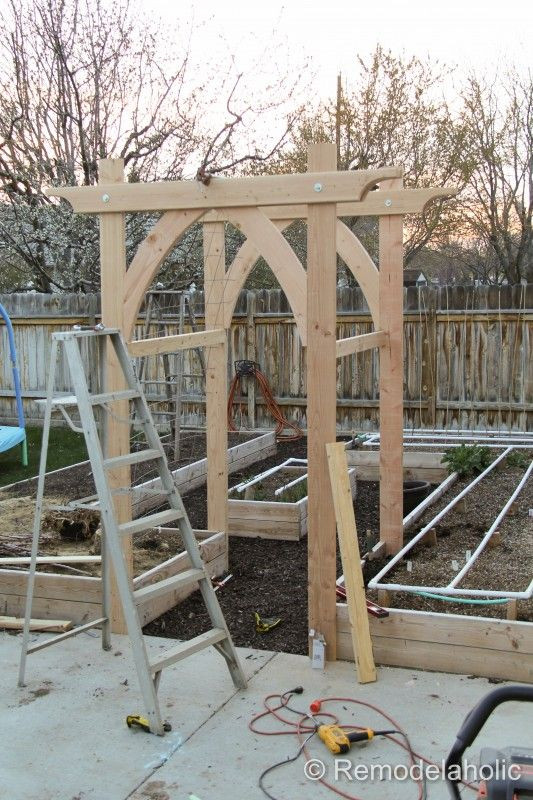 Best ideas about DIY Garden Arch Plans
. Save or Pin Ve able Garden Arbor DIY Plans Now.