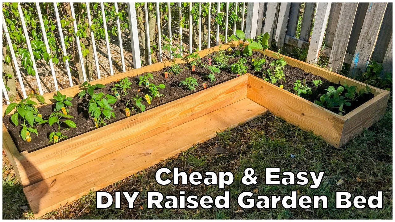 Best ideas about DIY Garden Bed
. Save or Pin Super Easy & Cheap DIY Raised Garden Bed Now.