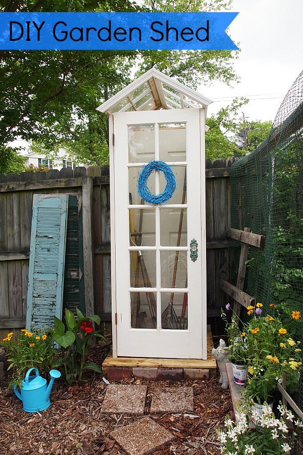 Best ideas about DIY Garden Sheds
. Save or Pin DIY Garden Shed from Upcycled Materials Now.