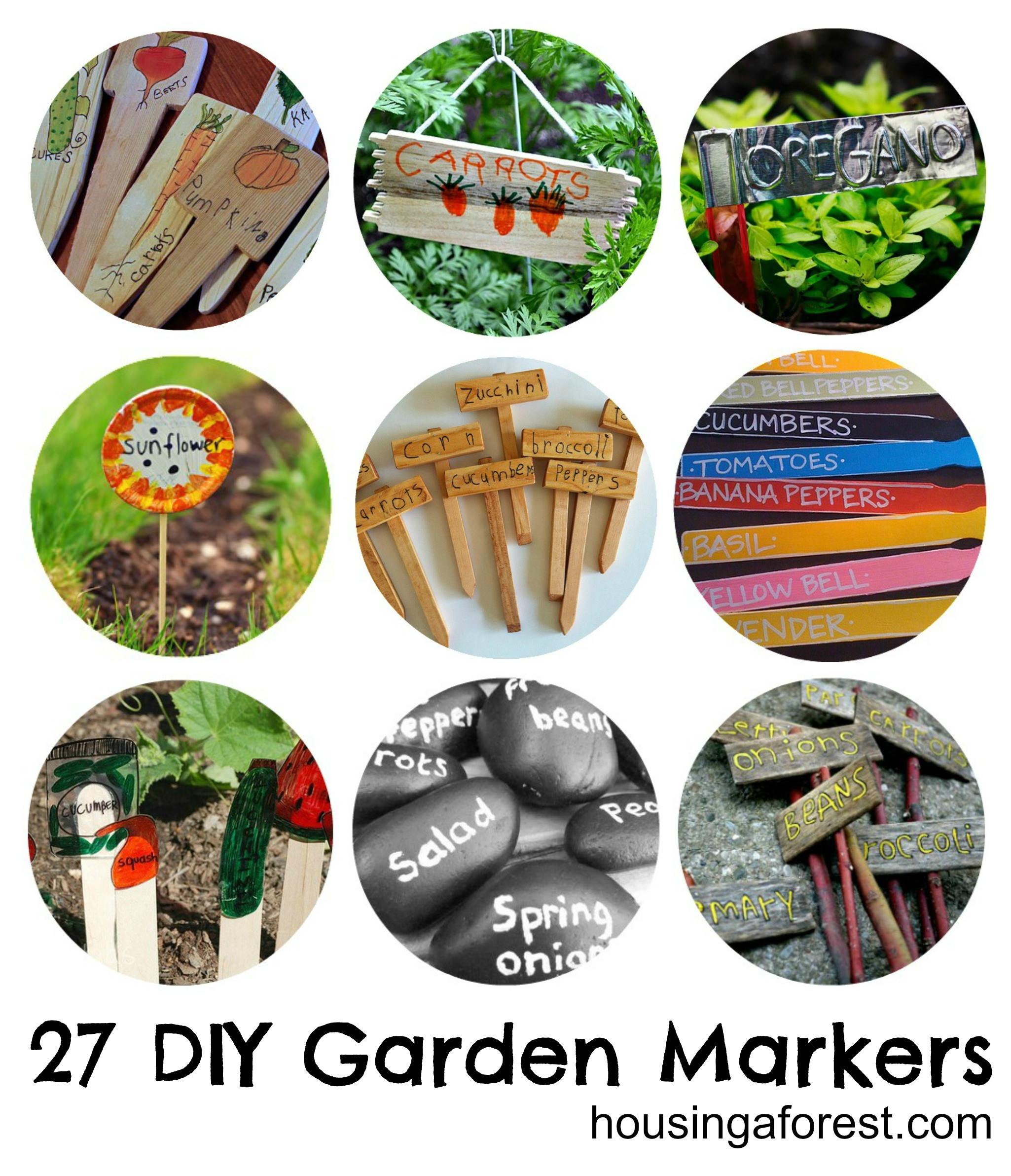 Best ideas about DIY Garden Stakes
. Save or Pin 27 DIY Garden Markers Now.