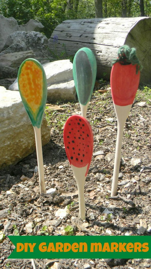 Best ideas about DIY Garden Stakes
. Save or Pin 30 DIY Plant Label & Marker Ideas For Your Garden Hative Now.