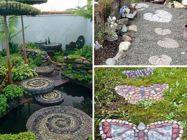 Best ideas about DIY Garden Stones
. Save or Pin Wonderful DIY Spiral Rock Mosaic Path Now.