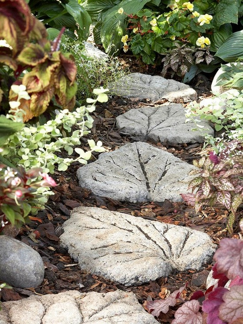 Best ideas about DIY Garden Stones
. Save or Pin DIY Leaf Shaped Stepping Stones Now.