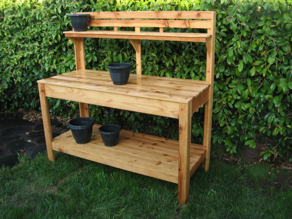 Best ideas about DIY Garden Table
. Save or Pin DIY Garden potting work Bench ideas Now.