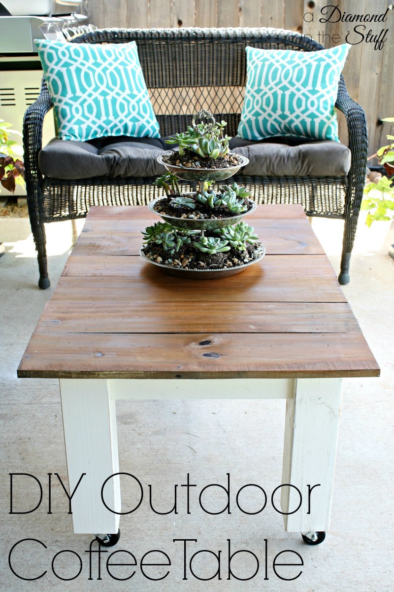 Best ideas about DIY Garden Table
. Save or Pin DIY Outdoor Coffee Table Now.