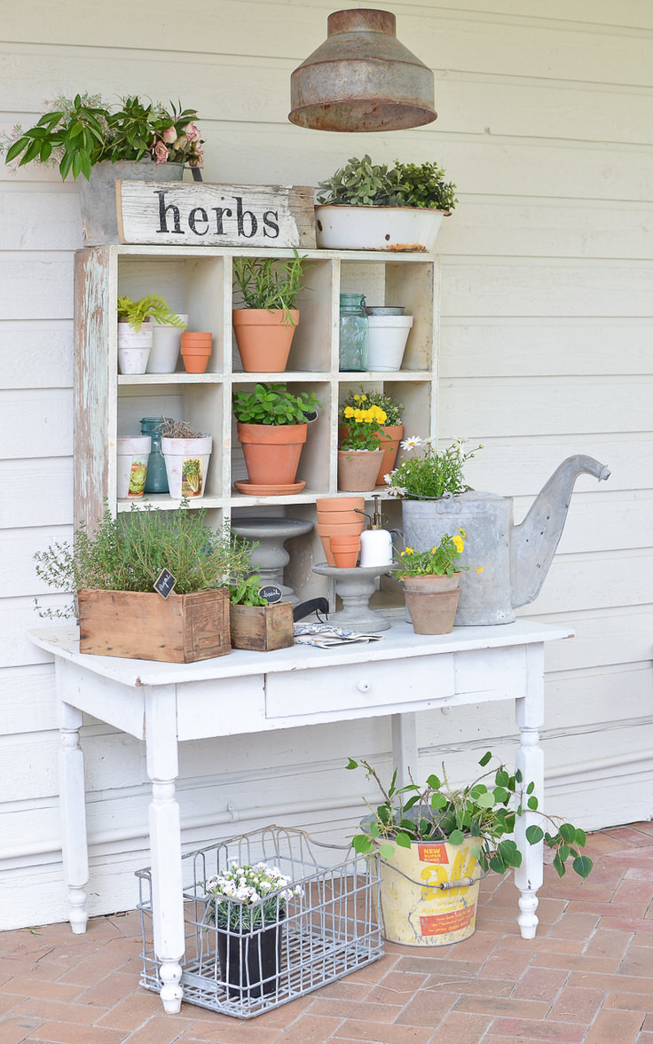 Best ideas about DIY Gardening Bench
. Save or Pin 18 DIY Potting Benches You ll Want to Show f Now.