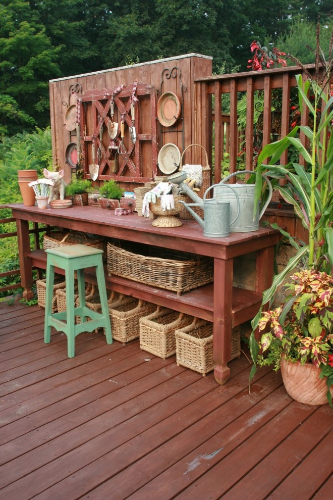 Best ideas about DIY Gardening Bench
. Save or Pin Pretty Potting Tables For Spring Sprucing Your Home Now.