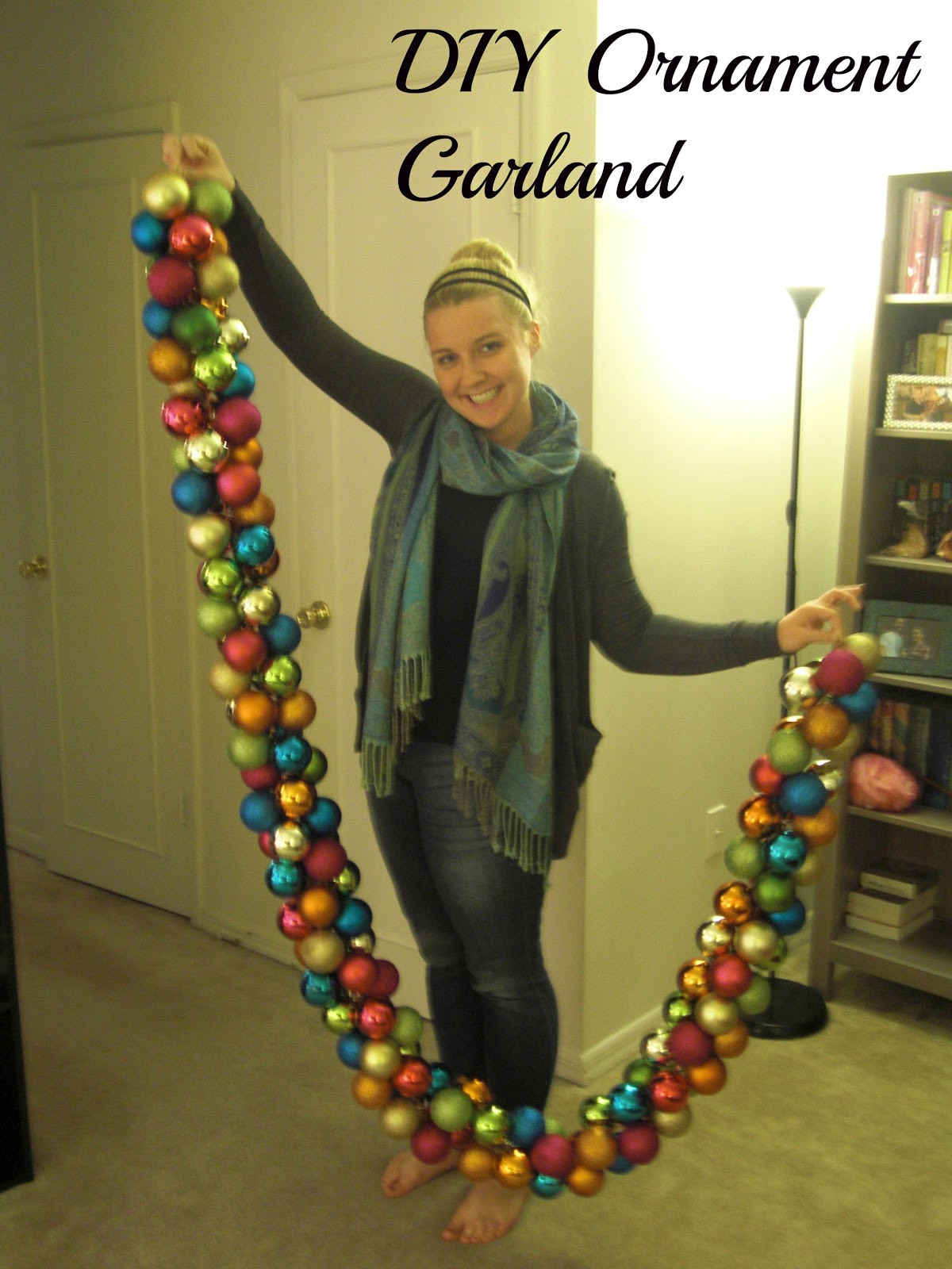 Best ideas about DIY Garland Christmas
. Save or Pin Upside Down Grace DIY Holiday Ornament Garland Now.
