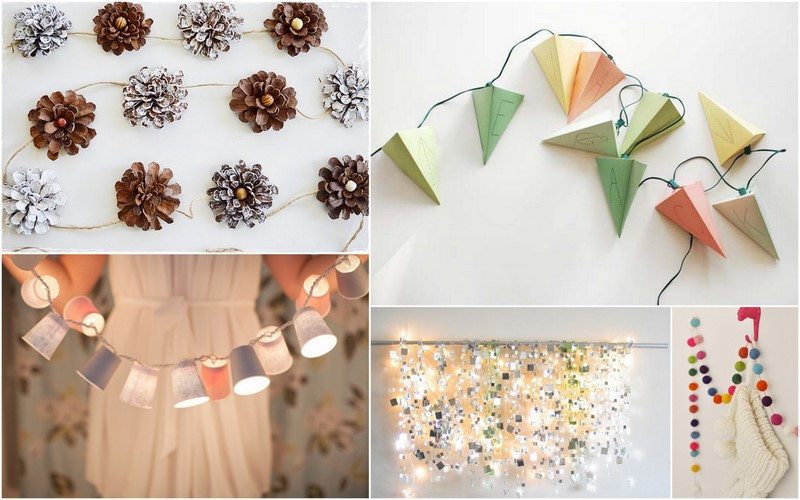 Best ideas about DIY Garland Christmas
. Save or Pin Kanelstrand Weekend DIY Creative Christmas Garlands Now.