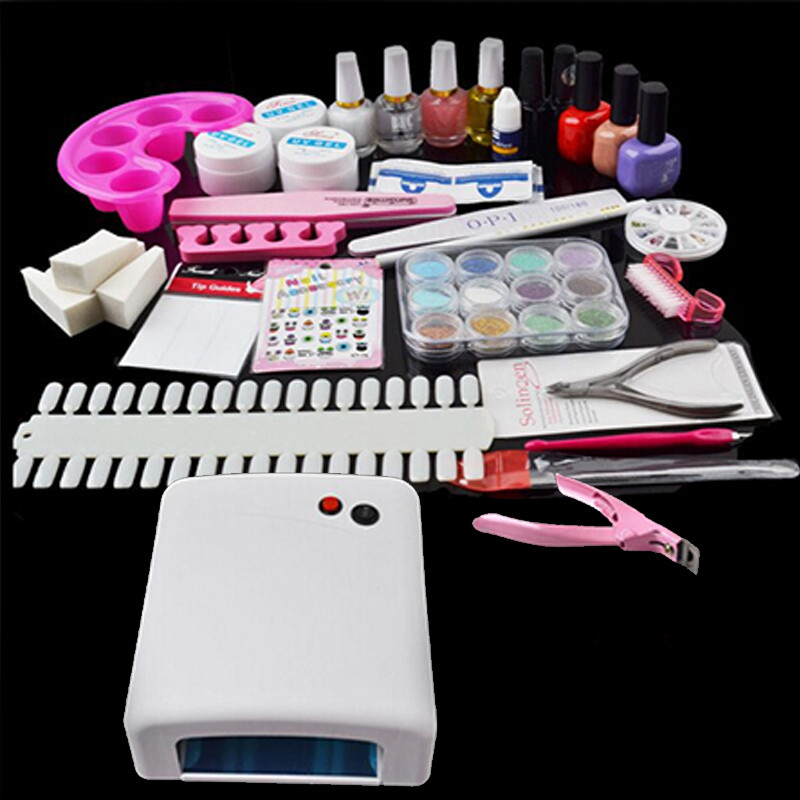 Best ideas about DIY Gel Nail Kit
. Save or Pin 55pcs Acrylic Nails Art Kit Manicure DIY Uv Gel Nail Now.