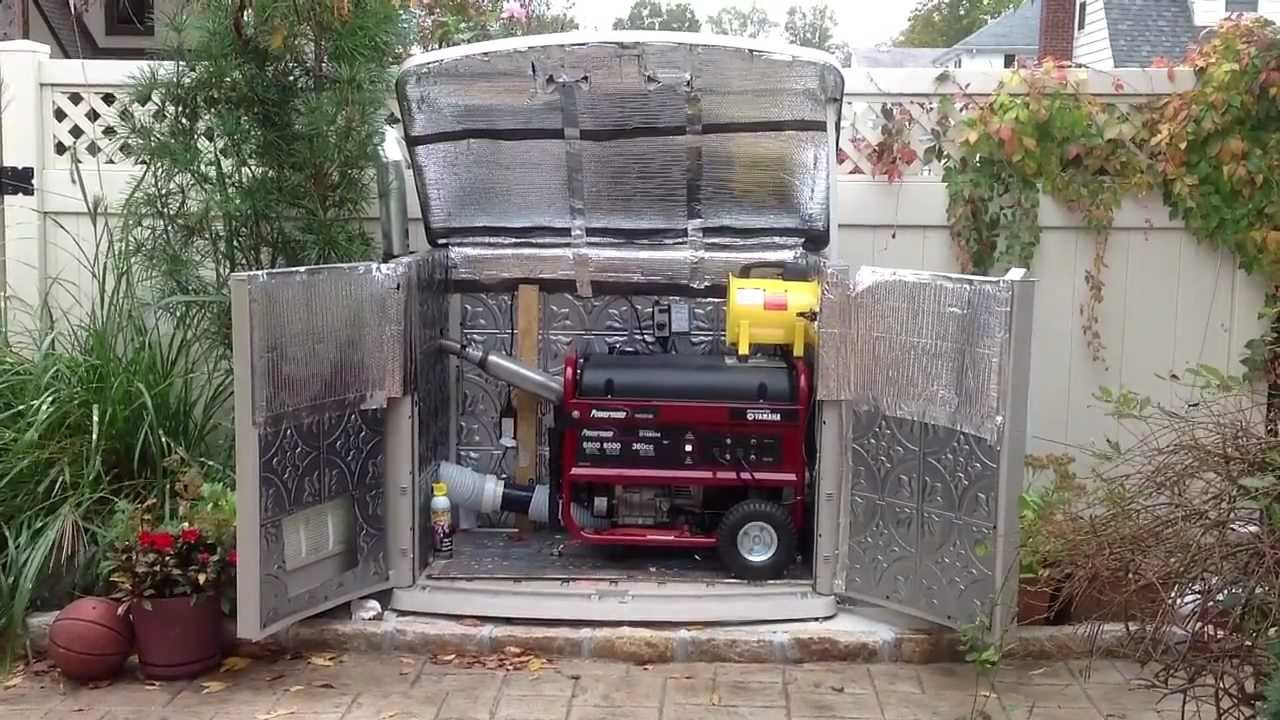 Best ideas about DIY Generator Enclosure
. Save or Pin Quiet generator box Now.