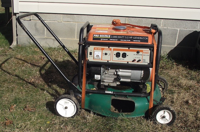 Best ideas about DIY Generator Wheel Kit
. Save or Pin DIY Portable Generator Cart GardenFork TV DIY Living Now.