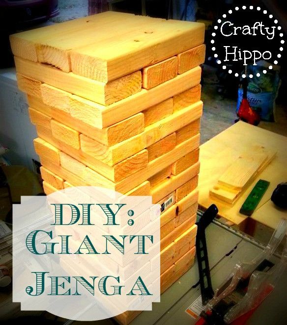 Best ideas about DIY Giant Jenga
. Save or Pin Crafty Hippo DIY Giant Jenga Now.