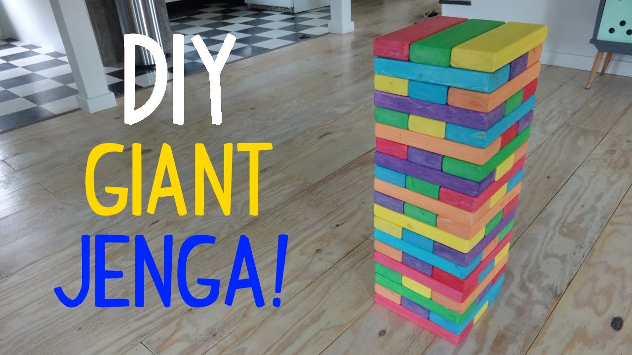 Best ideas about DIY Giant Jenga
. Save or Pin DIY GIANT JENGA Now.