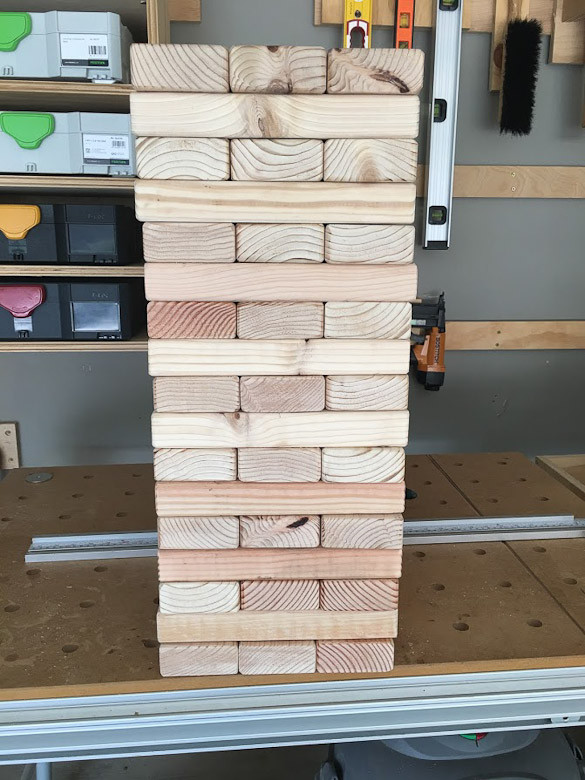 Best ideas about DIY Giant Jenga
. Save or Pin How to Build a DIY Giant Jenga Yard Game in Just TWO Hours Now.