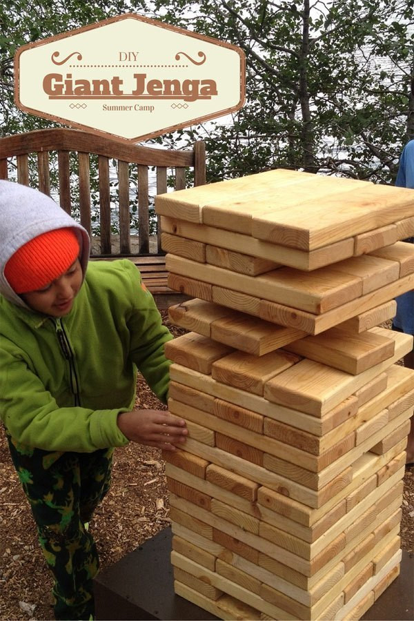 Best ideas about DIY Giant Jenga
. Save or Pin How to Build a Giant Jenga Game Now.