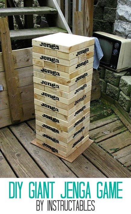 Best ideas about DIY Giant Jenga
. Save or Pin Best Outdoor Games Life Sized Edition U Create Now.