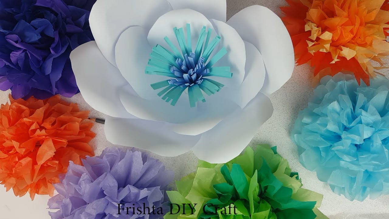 Best ideas about DIY Giant Paper Flowers
. Save or Pin DIY How To Giant Paper Flower Backdrop Now.