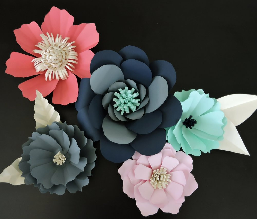 Best ideas about DIY Giant Paper Flowers
. Save or Pin DIY Giant Paper Flowers Tutorial — Blue Fox Crafts Now.