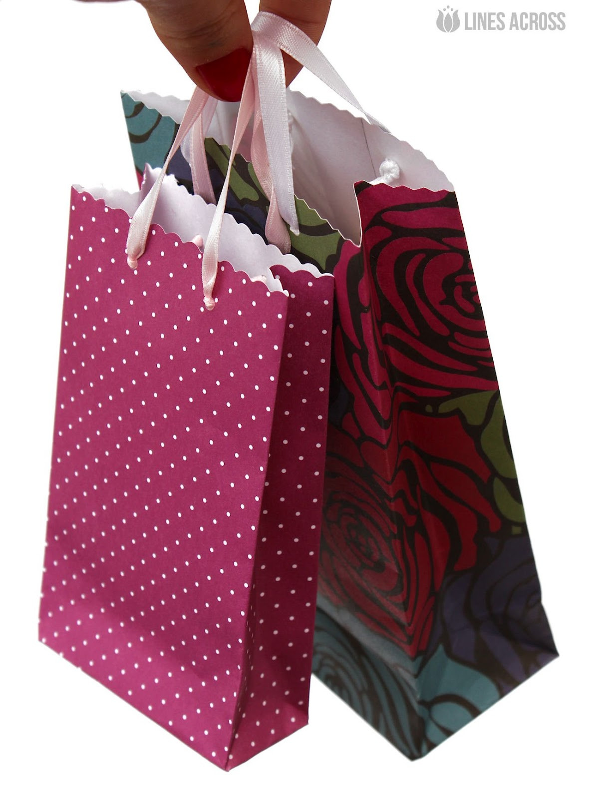 Best ideas about DIY Gift Bags
. Save or Pin Paper Gift Bag Tutorial with Lines Across Inspiration Now.