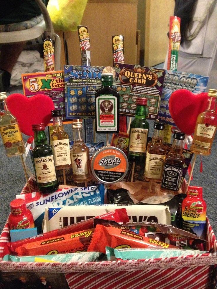 Best ideas about DIY Gift Basket For Him
. Save or Pin 20 Valentines Day Ideas for him Now.