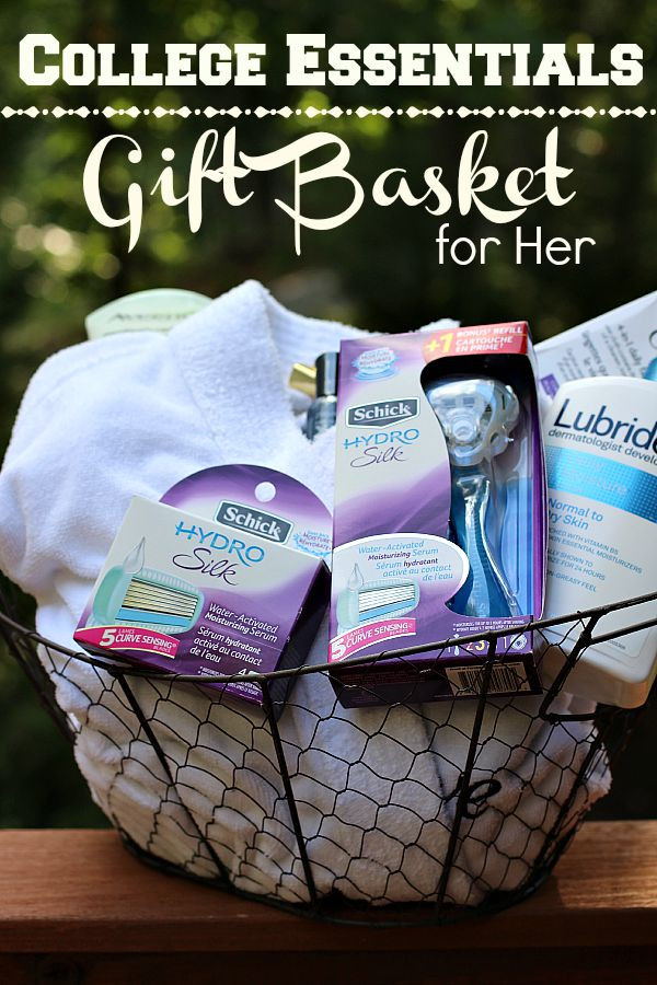 Best ideas about DIY Gift Baskets For Her
. Save or Pin DIY College Essentials Gift Basket for Her The Now.