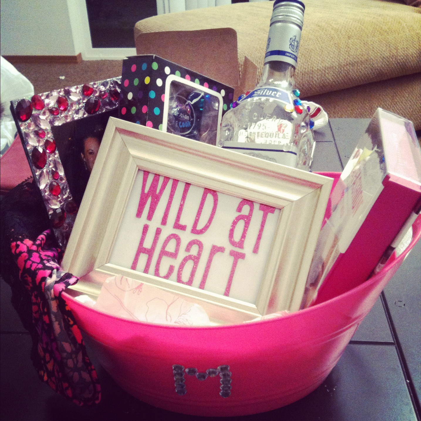 Best ideas about DIY Gift Baskets For Her
. Save or Pin DIY Wild at Heart Gift Basket Now.