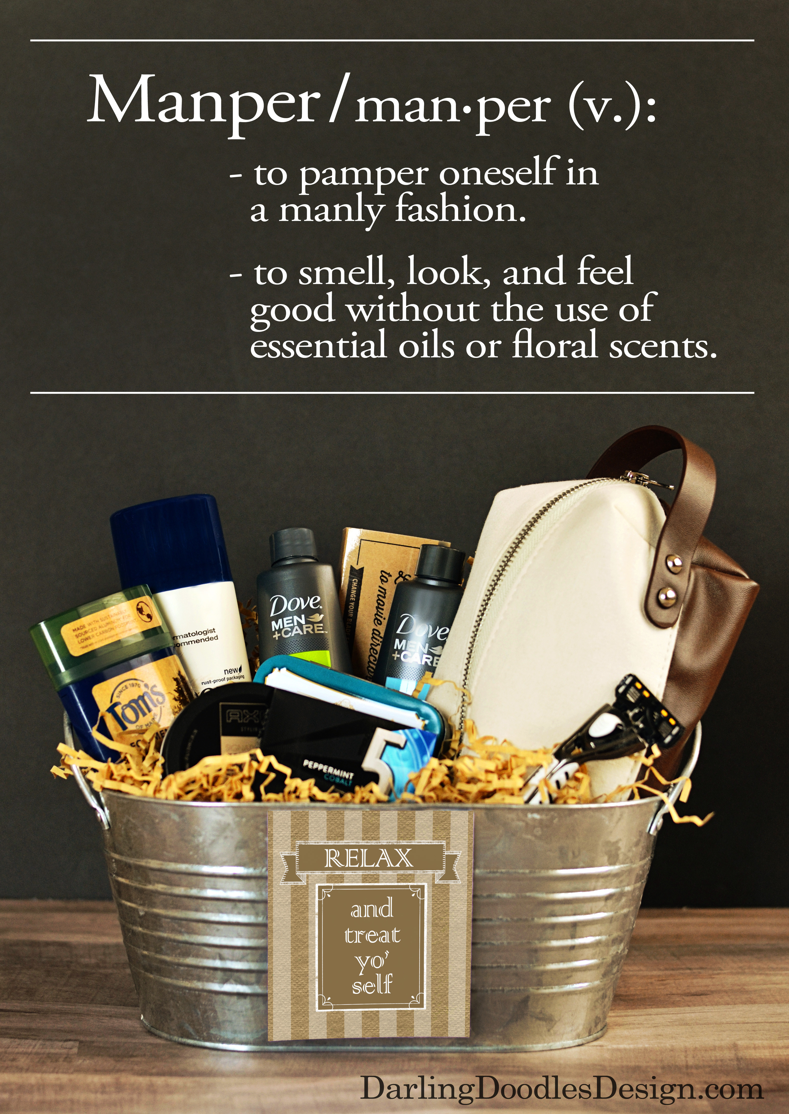 Best ideas about DIY Gift Baskets For Men
. Save or Pin DIY Gift Basket for Father s Day Darling Doodles Now.