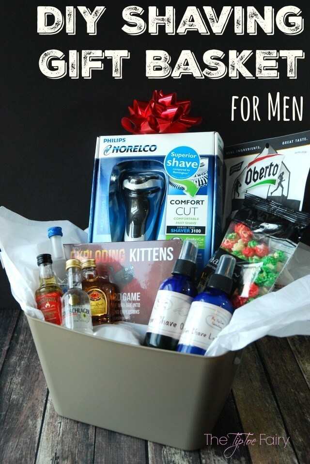 Best ideas about DIY Gift Baskets For Men
. Save or Pin DIY Holiday Shaving Gift Basket for Men Now.