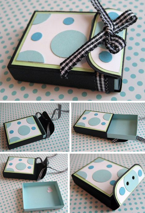 Best ideas about DIY Gift Box Template
. Save or Pin DIY Envelope Style Matchbox Template and regular Matchbox Now.