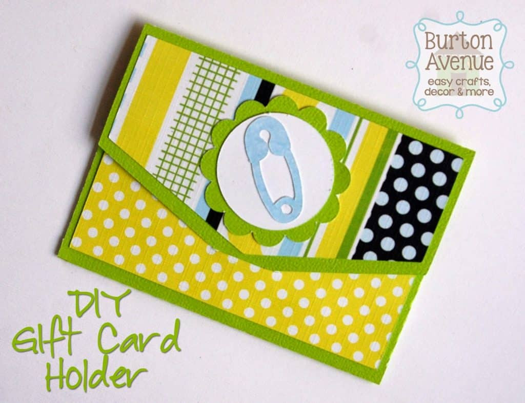 Best ideas about DIY Gift Certificates
. Save or Pin DIY Gift Card Holder Burton Avenue Now.